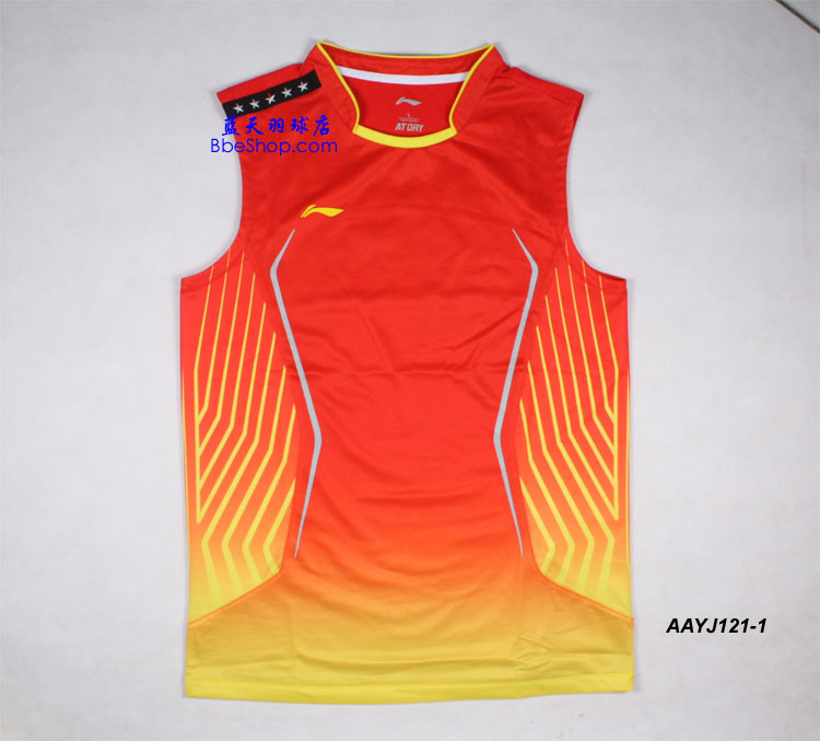 李宁羽球衫 AAYJ121-1 LI-NING羽球衫