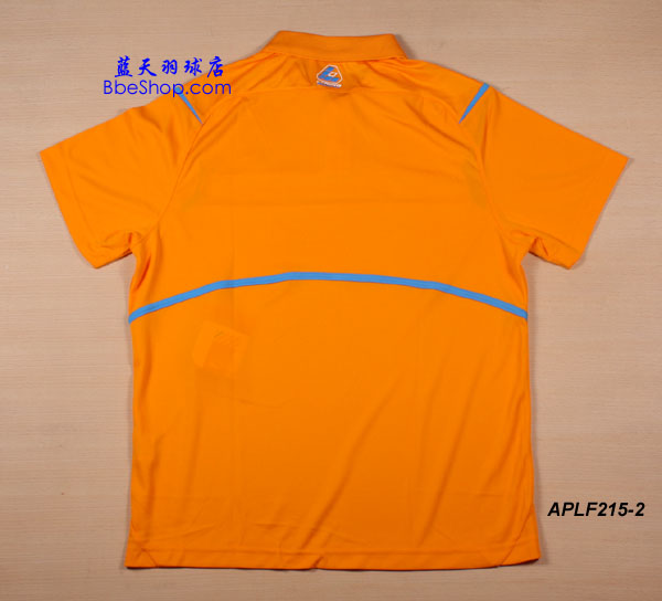 李宁羽球衫 APLF215-2（橙色） LI-NING羽球衫
