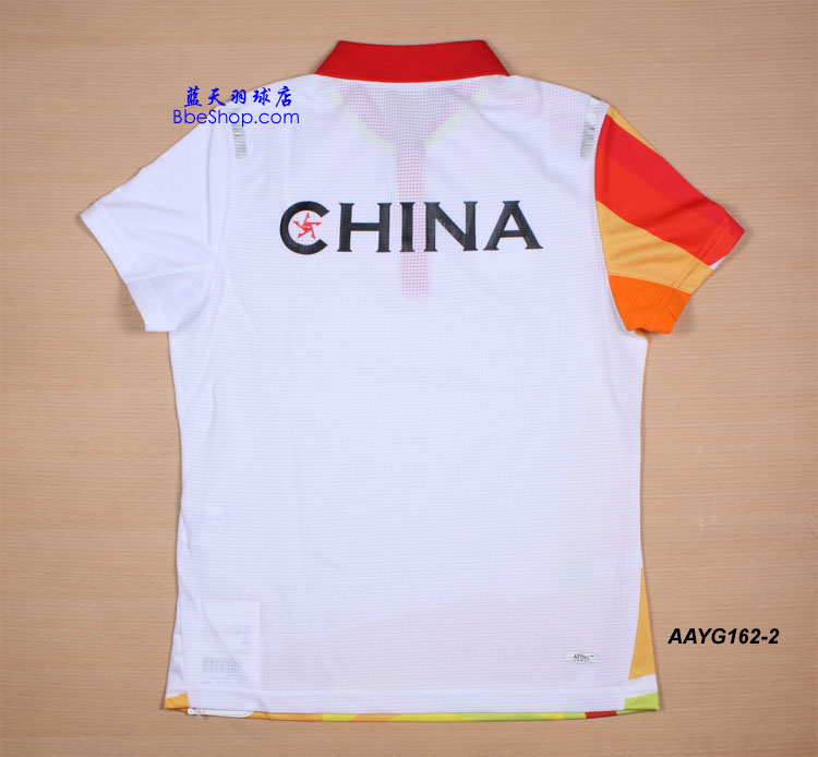 李宁羽球衫 AAYG162-2（橙色） LI-NING羽球衫
