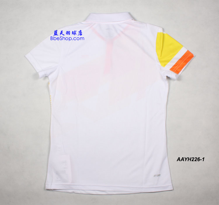 李宁羽球衫 AAYH226-1（白色） LI-NING羽球衫