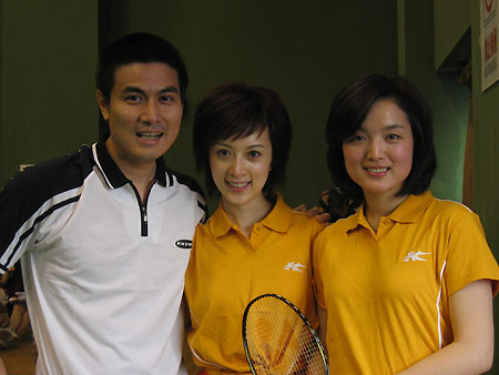 中国明星羽毛球队成员