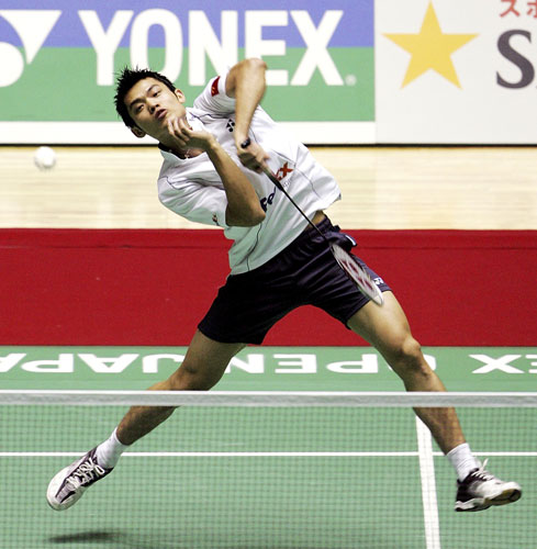 Dan Lin - CHN 林丹在2006年日本羽毛球公开赛中