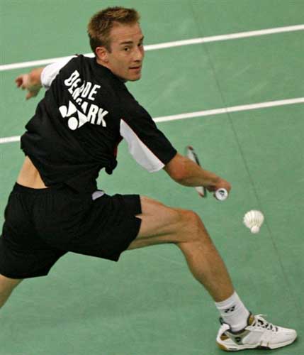 Peter Gade  - DEN 丹麦名将盖德在2007年世界羽毛球锦标赛中