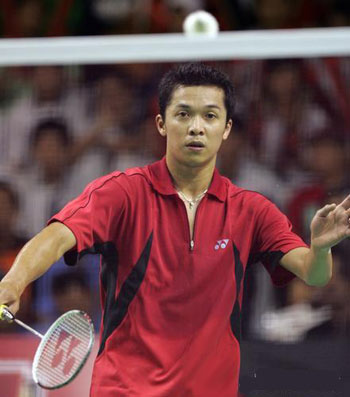 Taufik - INA 印尼名将陶菲克在2007印尼羽毛球公开赛中