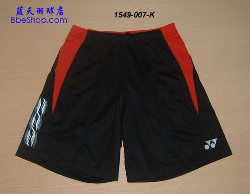 YONEX羽球裤1549-007 尤尼克斯羽球裤