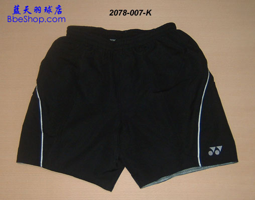 YONEX（尤尼克斯）2078-007-K羽球裤