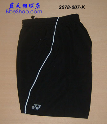 YONEX（尤尼克斯）2078-007-K羽球裤