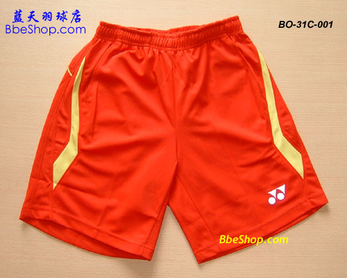 YY BO31C-001羽球裤